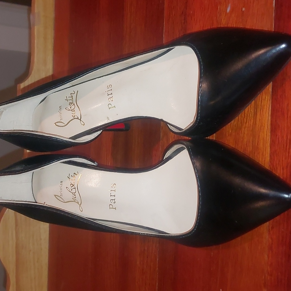 black heels
